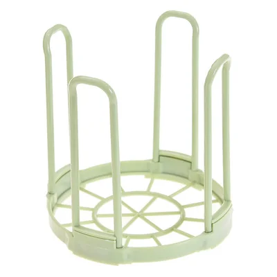 Стеллаж для хранения чаши органайзер для слива воды дом сушилка для посуды кухонный стеллаж для хранения держатель для миски пластиковые сетки кухонные аксессуары 5558 - Цвет: Зеленый