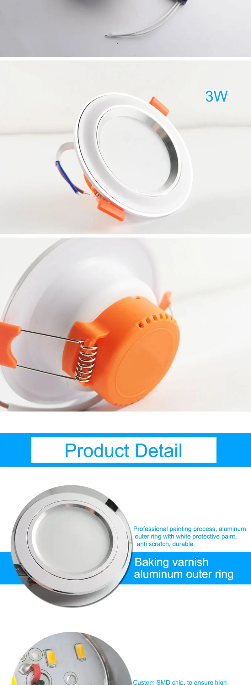 GreenEye AC85~265V High Power LED Downlights Ceiling Lamp SMD5730 5W 10W 15W 110V 220V LED Lamp LED Down Light Spot Light Bright