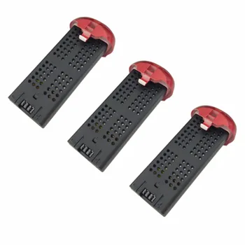 

3PCS Red lithium batteries 3.7V 400mah drone parts for SYMA X22 X22W