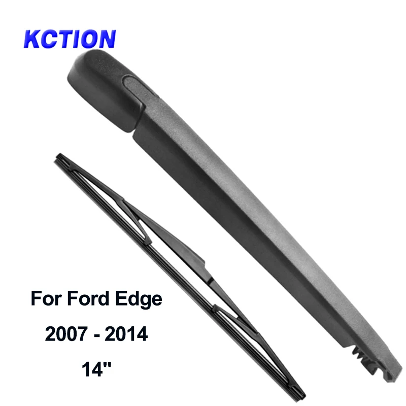 Windshield front wiper blade windscreen rear wiper car accessories for Ford Edge year from 2007 to Fit Hook/Pinch tab Arms - Цвет: rear wiper arm