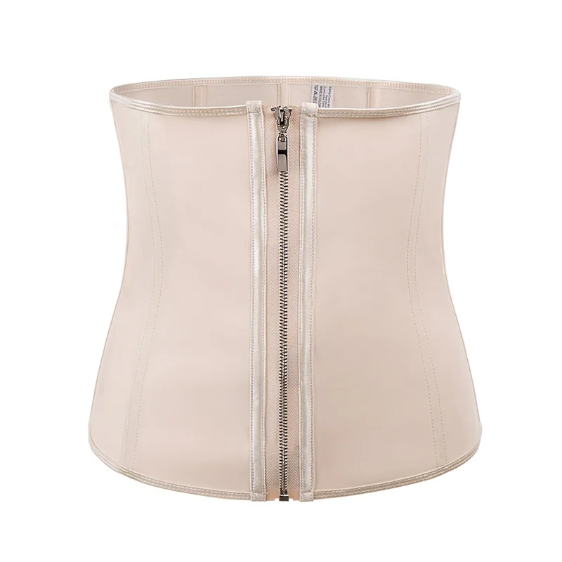 spanx underwear Corset Body Shaper Latex Waist Trainer Zipper Underbust Slim Tummy Waist Cincher Slimming Briefs Shaper Belt Shapewear Women shapewear for dresses Shapewear