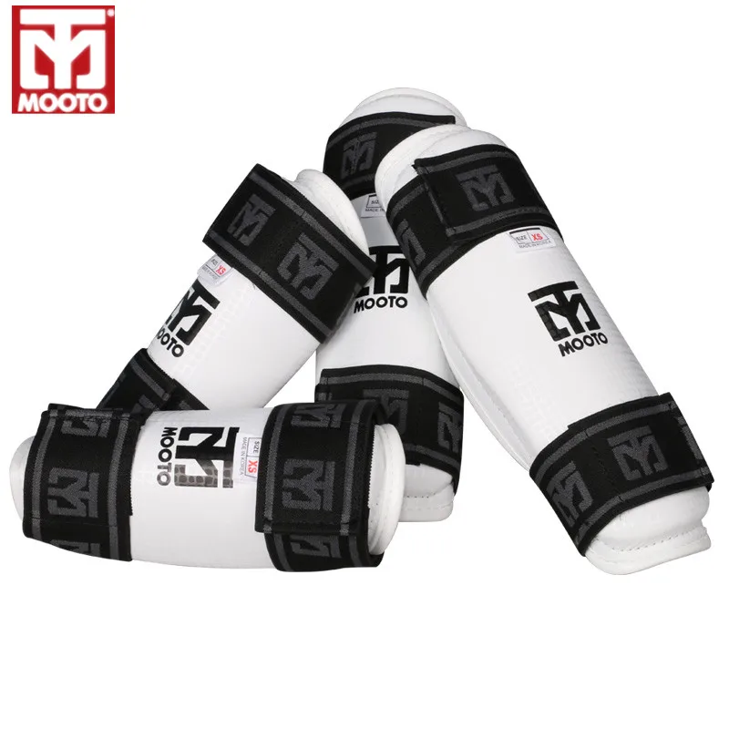 

Mooto Taekwondo Karate Muay Thai Forearm shank protector shin guard boxing/sanda legs support Muay Thai foot protector