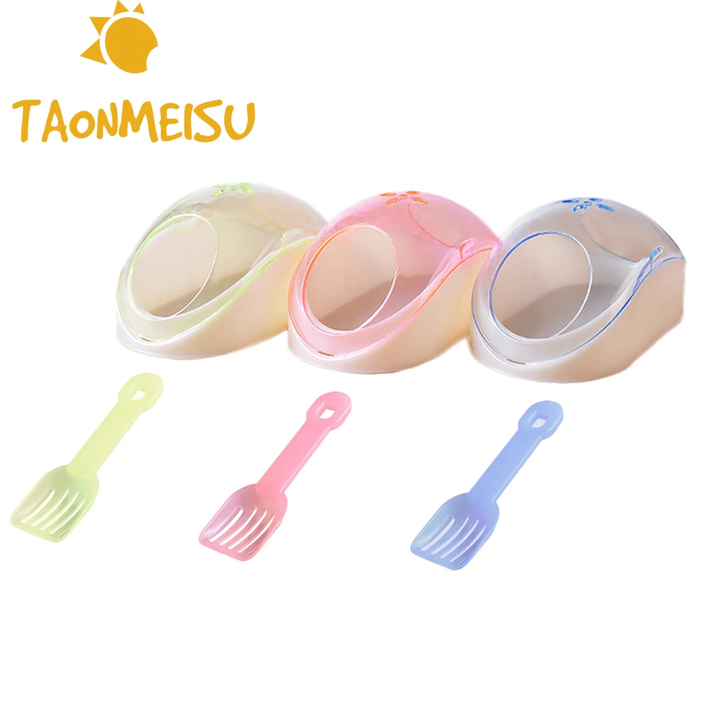 

Hamster Bathroom with shovel Sauna Room Small Animals Rabbit External Bathroom Toilet Pet Supplies Rat Molina Shower House