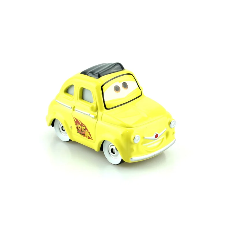 Горячие игрушки Дисней Pixar тачки Луиджи 1:55 весы литья под давлением
