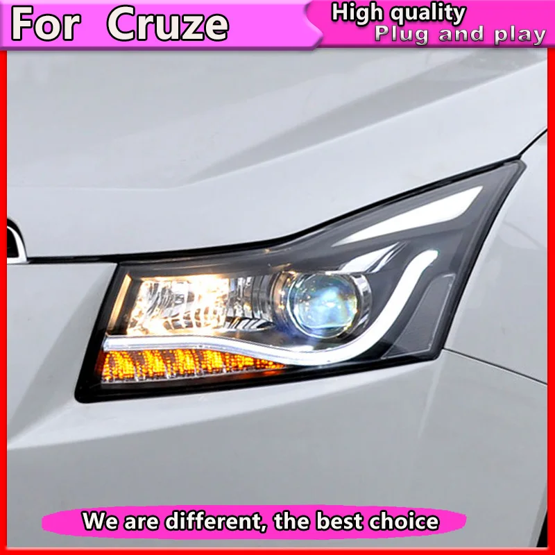 Стайлинг автомобиля для Chevrolet Cruze фары 2009 2014 светодиодный ные