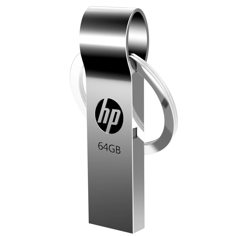 Original HP usb flash drive cle usb 16gb 32gb 64gb memoria usb key metal Pendrive newest disk on key pen drive Stick Dropship (4)