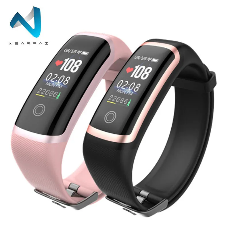 

Wearpai M4 Fitness Watch Heart Rate Monitor Blood Pressure Fitness Tracker Waterproof Call Reminder Sport Watch for iOS Android