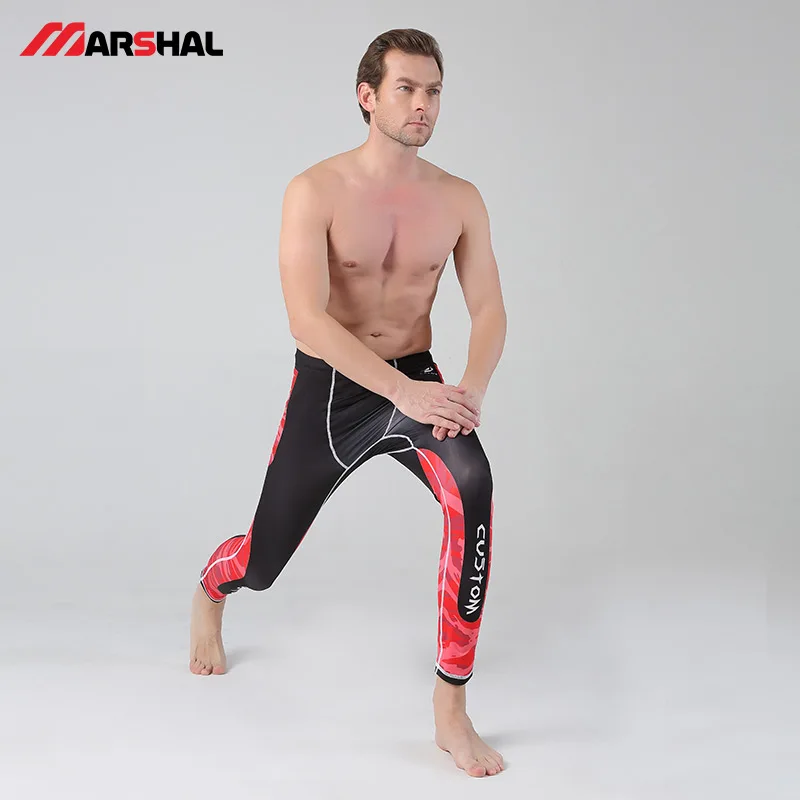 

Sportswear Compression Running Tights Sport Leggings For Men 100% Polyester Breathable High Elasticity Tight Deporte