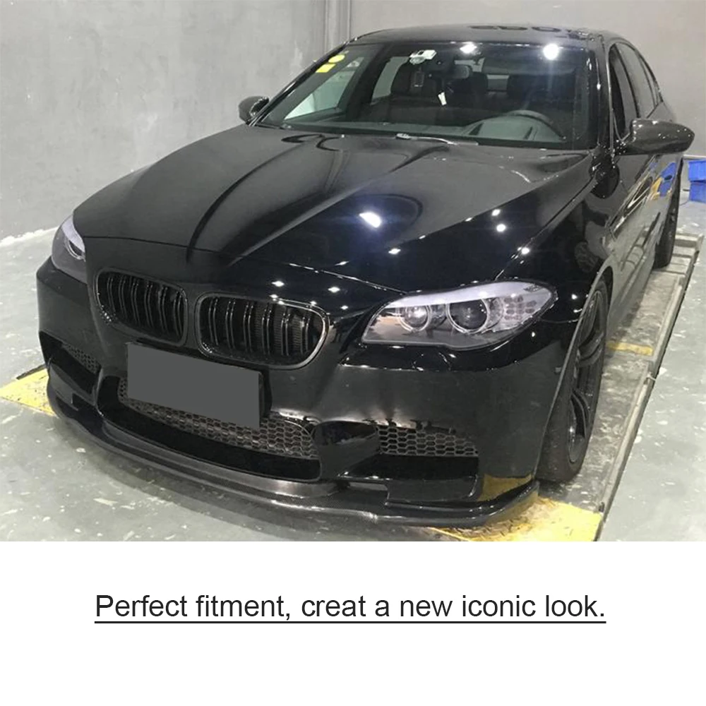 Для F10 M5 автомобильный передний бампер спойлер для BMW 4 двери оригинальный 2012 2016 из