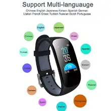 Фитнес-браслет 0,9" умный Браслет пульсометр кровяное давление Тест умные браслеты здоровье трекер Смарт-браслет для ios andriod