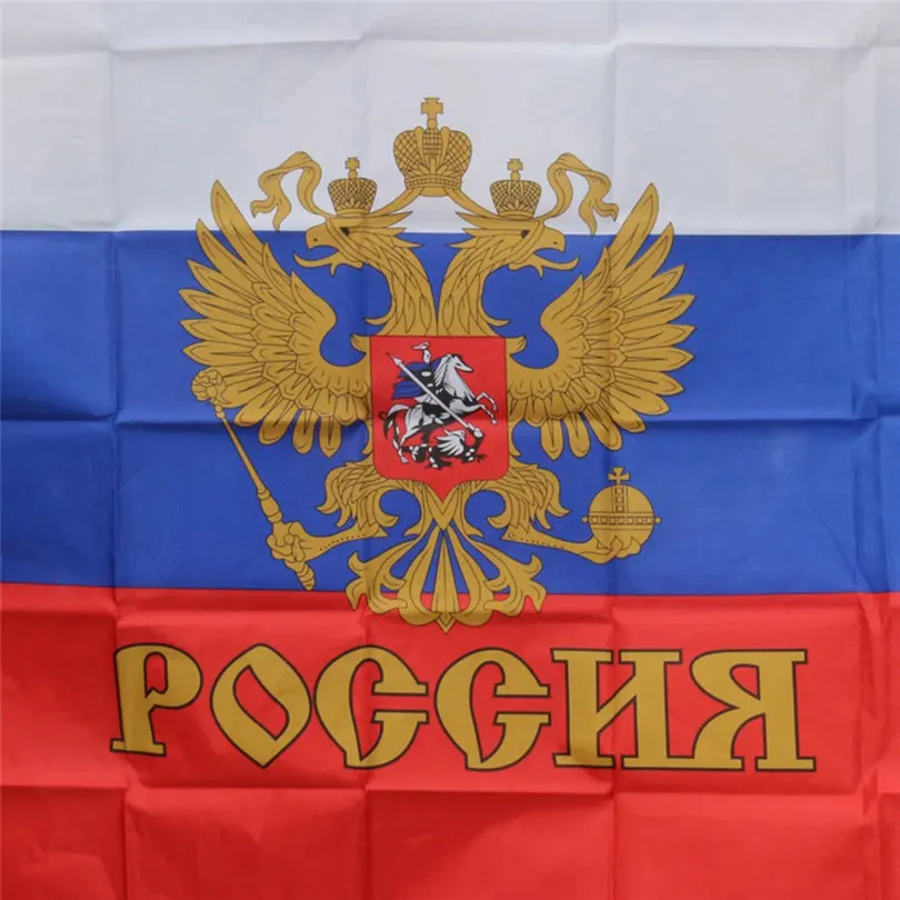 National Flag 90 x 60cm Russian Federation Presidential flags President of Russia FLAG CCCP USSR for Festival Home Decora NN024