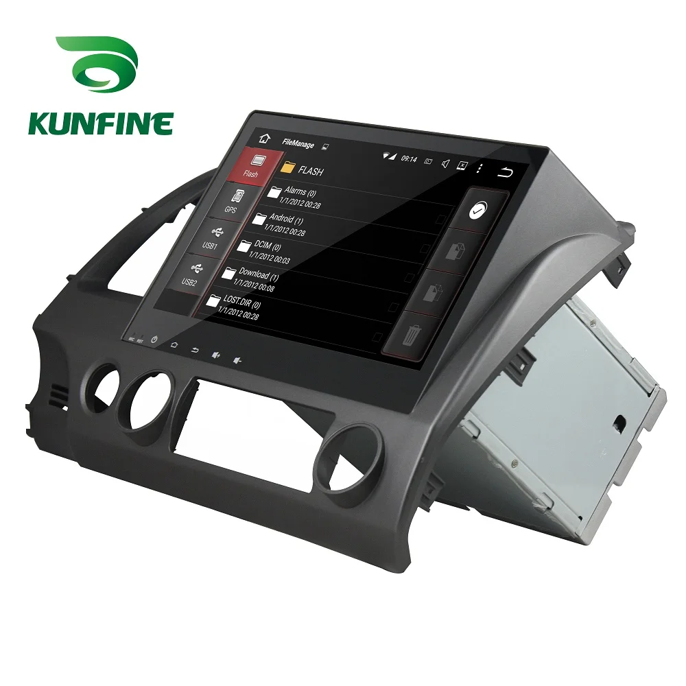 Perfect Android 9.0 Octa Core 4GB RAM 64GB Rom Car DVD GPS Multimedia Player Car Stereo Deckless for HONDA CIVIC 2006-11 Radio WIFI 6