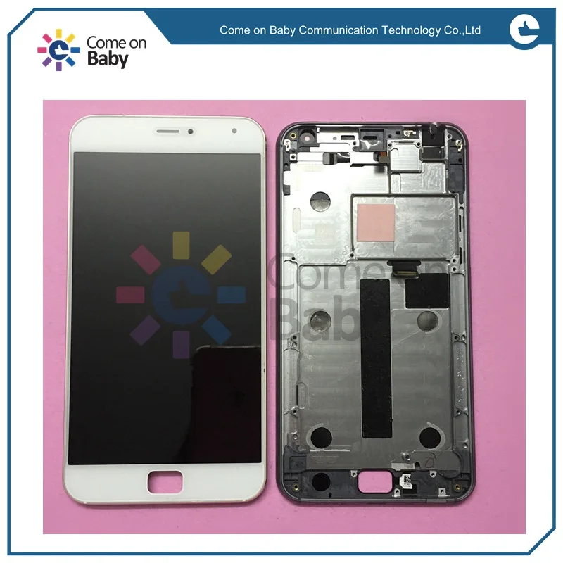 MEIZU0029 For MEIZU MX4 PRO Original LCD + Frame For MEIZU MX4 PRO Lcd Display Screen Digiziter Aseembly Replacement (2)