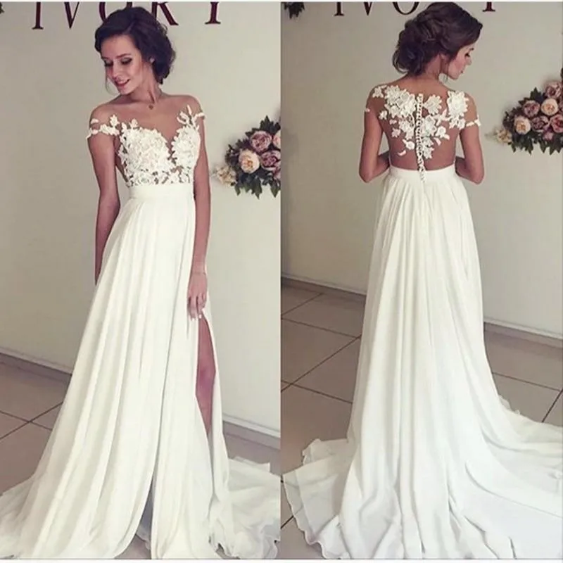 Цвета слоновой кости вечерние платья Аппликация 2018 Abiye Vestido De Festa торжественное