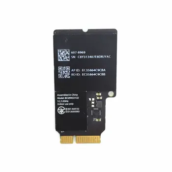 

Wireless Adapter Card for Broadcom BCM94331CD 802.11a/b/g WiFi card + Bluetooth 4.0 for Apple A1418 A1419