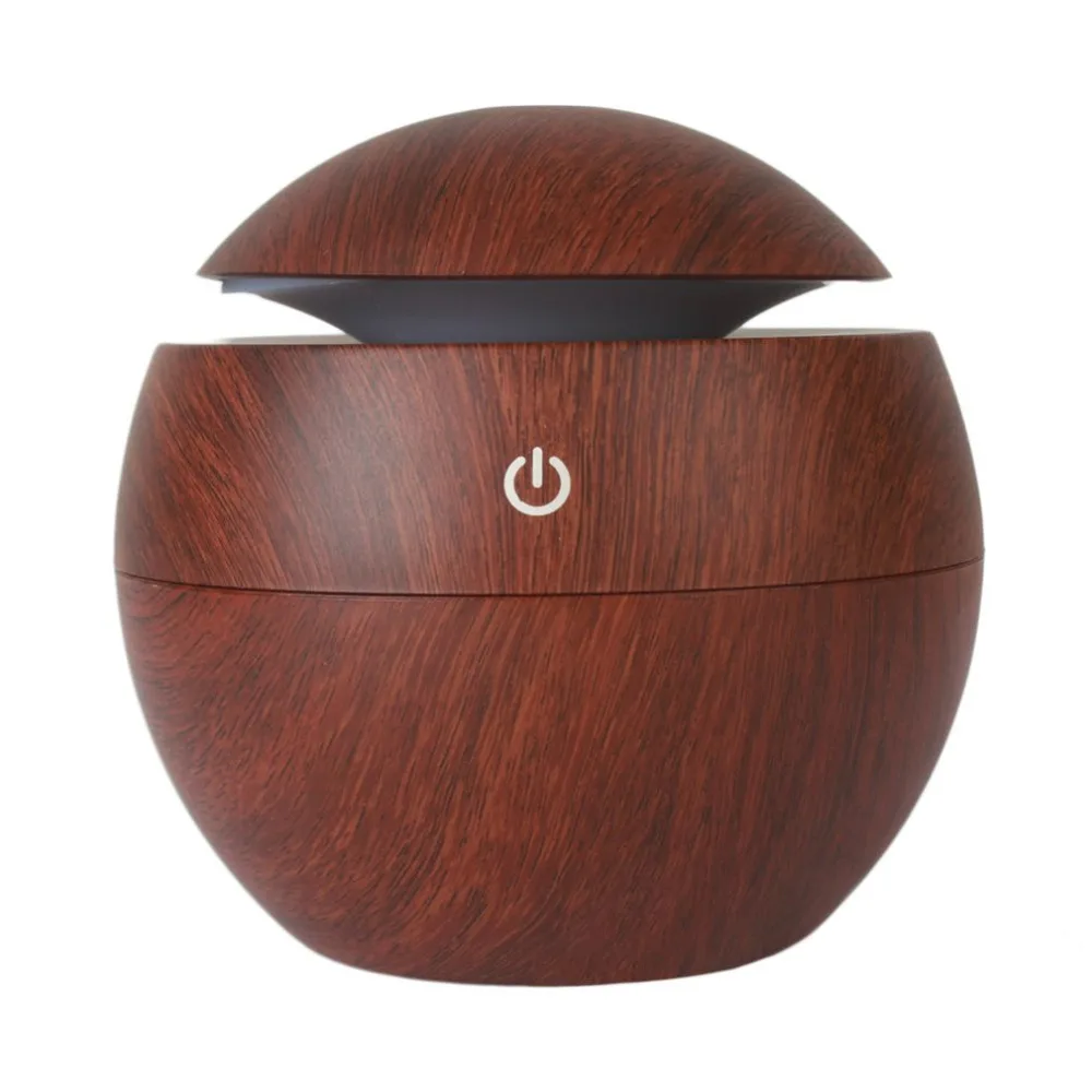 

Wood Mini Ultrasonic Humidifier Household DC5V 2W USB Aroma Diffuser Charging Humidifier Home Aroma Diffuser Air Mist Purifier