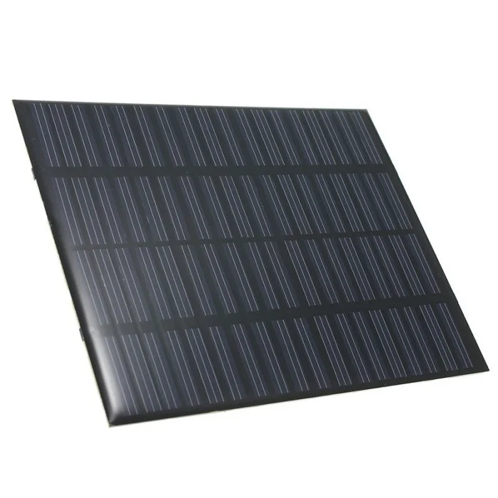 

BUHESHUI 18V 1.5W Polycrystalline Stored Energy Solar Panel Module System Solar Cells DIY Charger For 12V Barttery 110x140MM