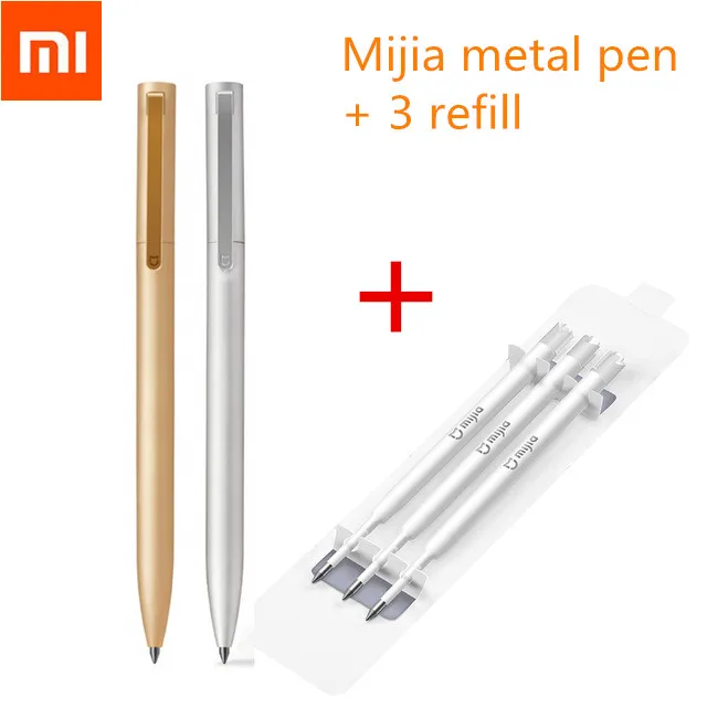 Оригинальные Xiaomi Mijia 0 5 мм металлические черные гладкие швейцарские японские
