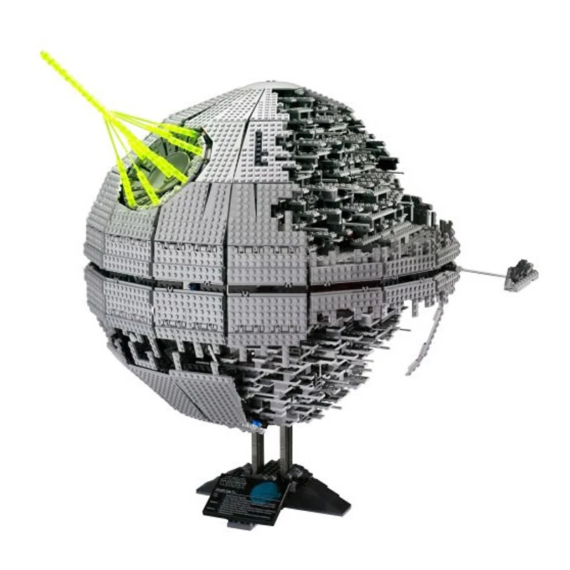 

LEPIN 05026 3449Pcs Star Series Wars Death Star Building Blocks Bricks technic Kits Compatible with 10143 Toys Children Gifts