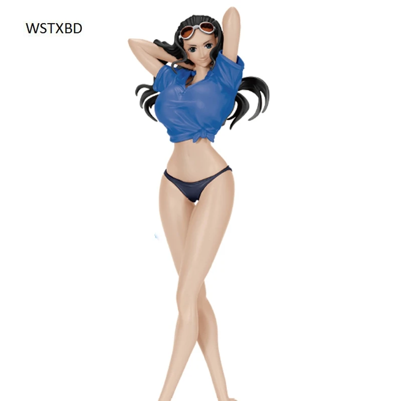 WSTXBD оригинальный BANPRESTO одна деталь OP горячая холодная CII Нико Робин ПВХ Рисунок