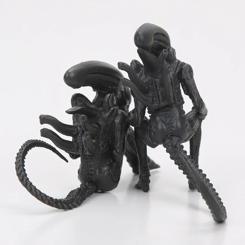 5-21 см игрушки NECA Aliens 1986 Alien ПВХ фигурка конечный воин с яйцами фейхакеры Chestburster Коллекционная модель куклы