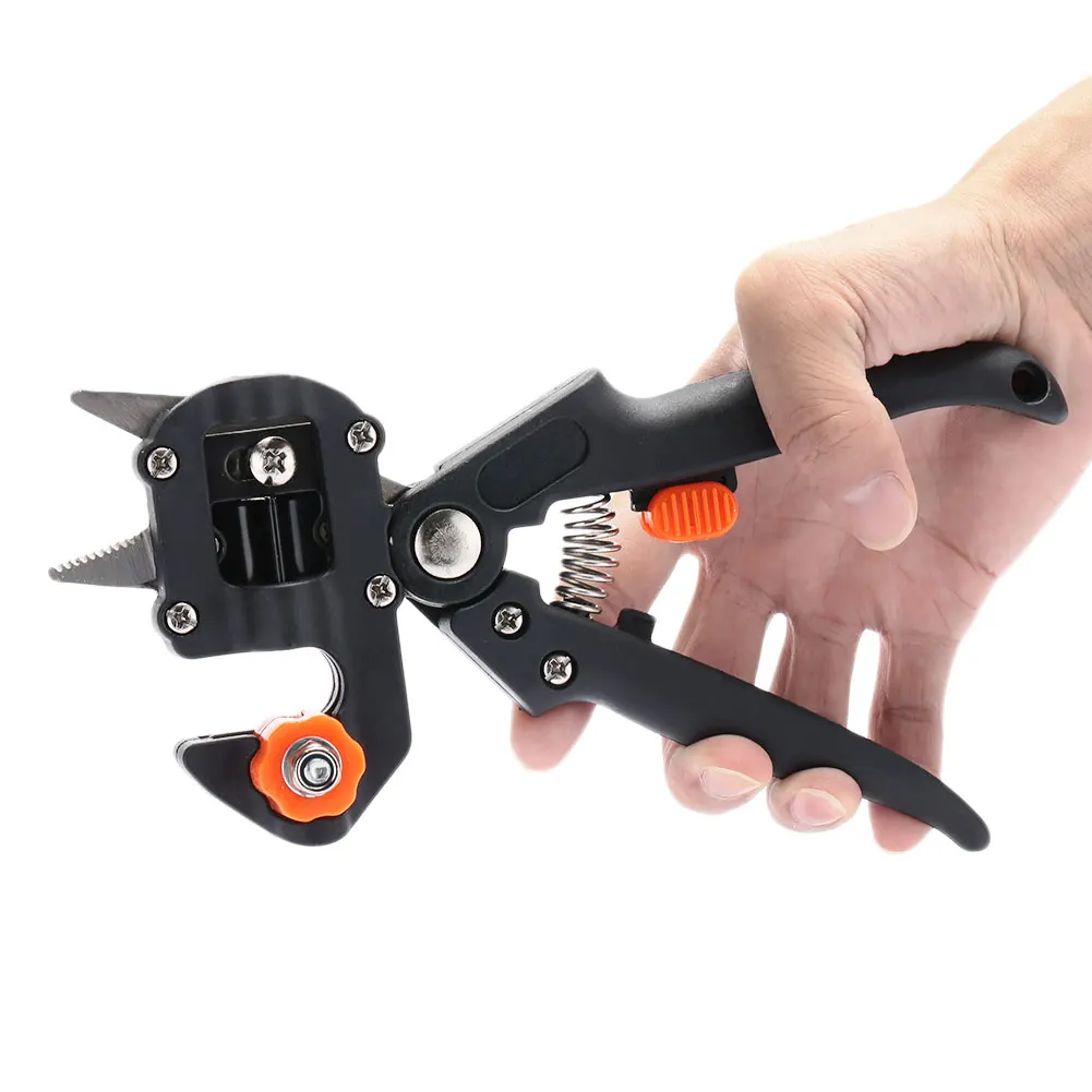 

21CM * 9CM * 3CM 1*Blade, 2*Cards Best Tool User-Friendly Design Black+Orange Quality Friendly Easy Grafting