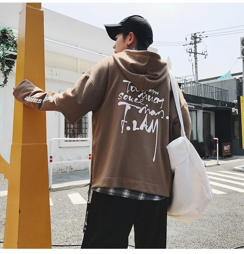 atchwork Harajuku Mens Hoodies Hip Hop Streetwear   (3)
