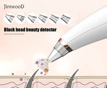 

Blackhead Remover Skin Care Pore Vacuum Acne Pimple Removal Vacuum Suction Tool Facial Diamond Dermabrasion Machine Face Clean