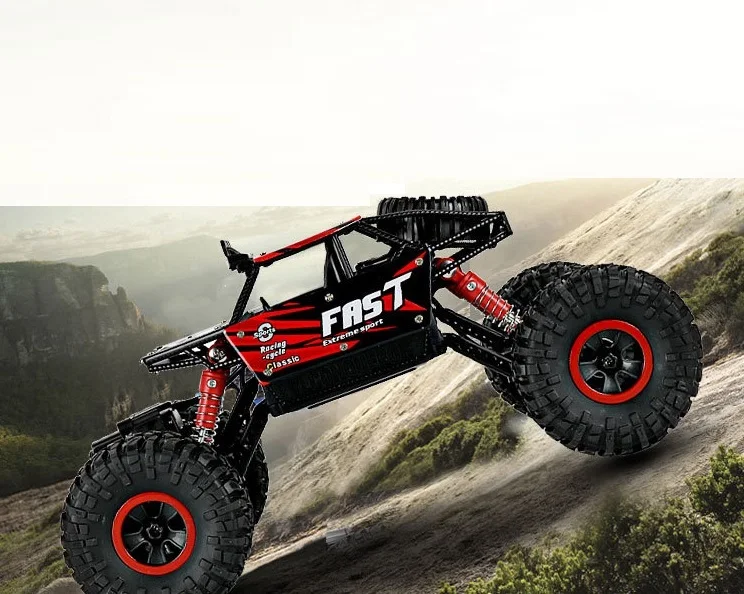 

4WD RC 2.4GHz rocker climbing car 4x4 dual-motor bicycle remote control model off-road vehicle boy toys