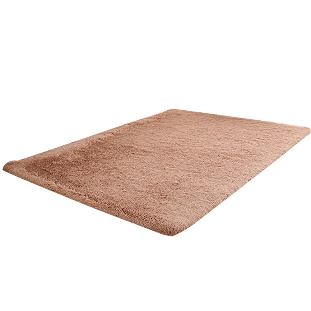 carpets for Living room/bedroom Rug Antiskid soft carpet modern carpet mat Super Soft Silk Wool Rug Indoor Fluffy Anti-Skid F719 - Цвет: BW