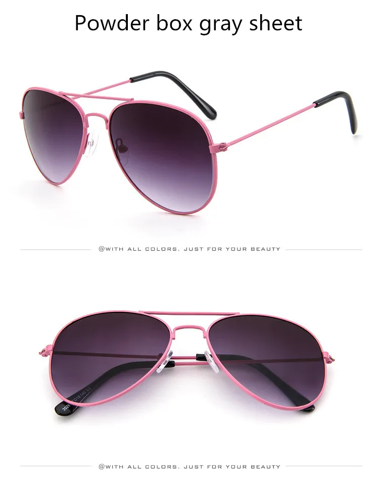 Børn Goggle Alloy Solbriller Hot Fashion Drenge Piger Baby Child Klassiske Retro Søde Solbriller_voghion.com