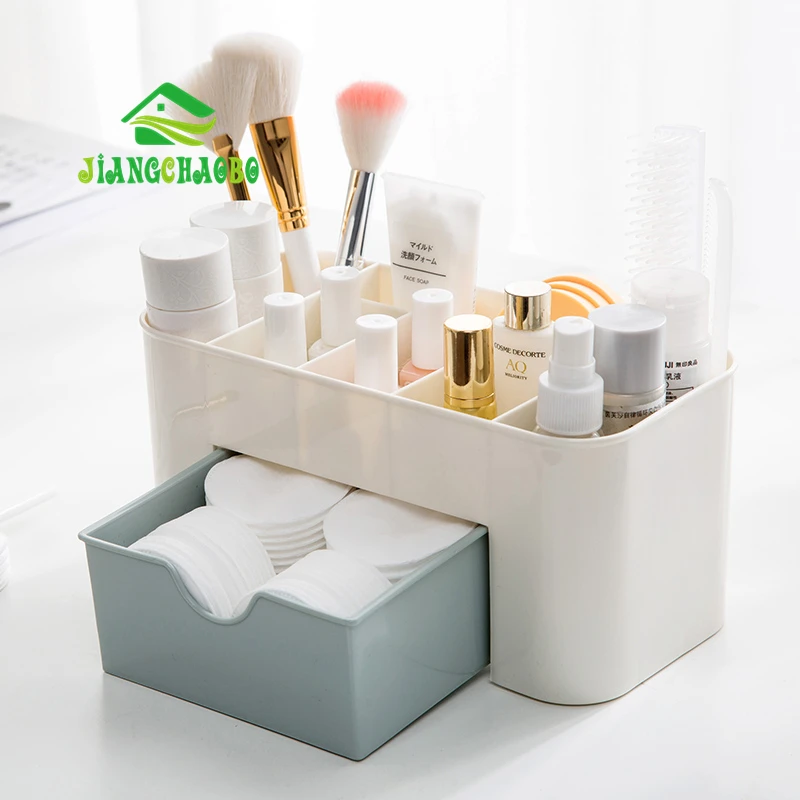 JiangChaoBo درج التجميل صندوق تخزين فرشاة للمكياج التشطيب مربع والمجوهرات سطح المكتب منتج العناية بالبشرة تقسيم ماكياج مربع JiangChaoBo درج التجميل صندوق تخزين فرشاة للمكياج التشطيب مربع والمجوهرات سطح المكتب منتج العناية بالبشرة تقسيم ماكياج مربع
