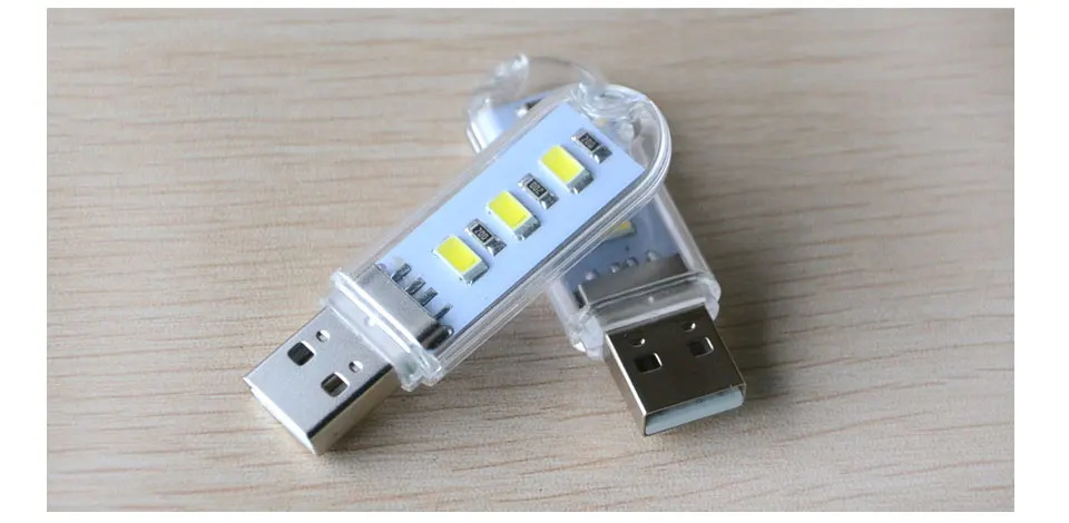 Новое поступление Ультра Яркий Мини Гибкий светодиодный USB книжный светильник, лампа для чтения для ноутбука, ноутбука, компьютера, клипса-на книжном ридере