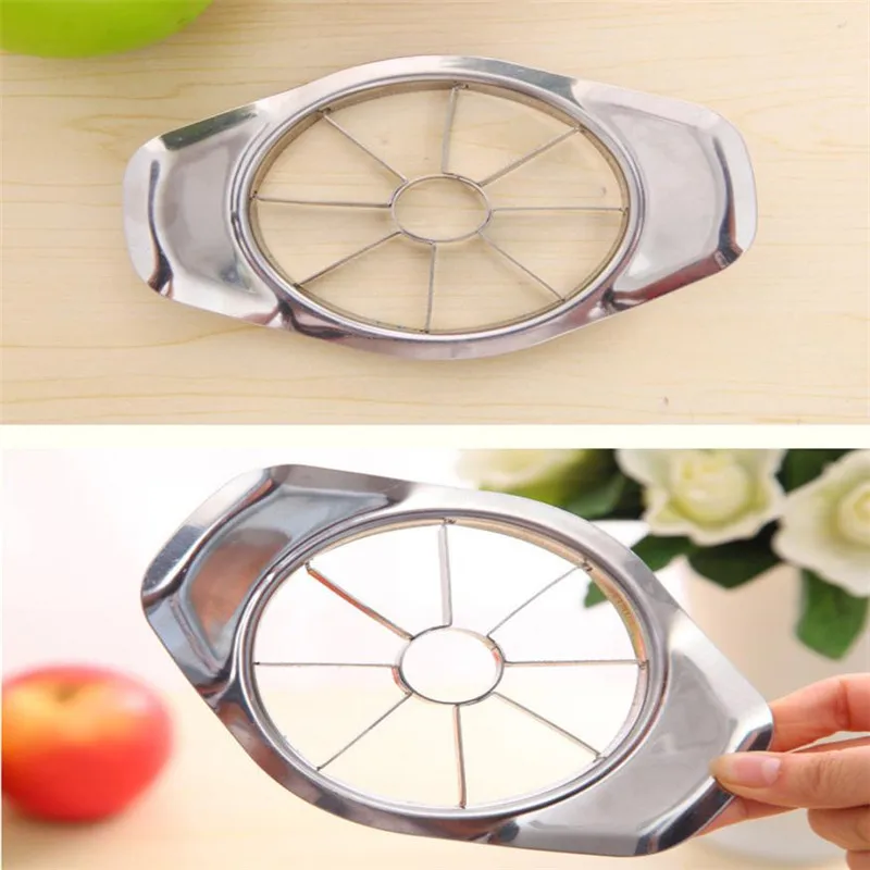 New Stainless Steel Fruit Apple Pear Easy Cut Slicer Cutter Divider Peeler6