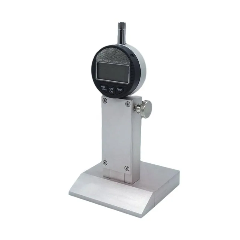 US $180.00 Digital Display Road Standard Line Thickness Gauge Accuracy 001mm Electronic Thickness Tester Meter With Dial Indicator