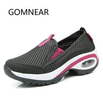 

GOMNEAR Women's Running Sneakers Outdoor Light Breatahable Running Shoes Mesh Training Athletic Walking Jogging Shoes Tourism