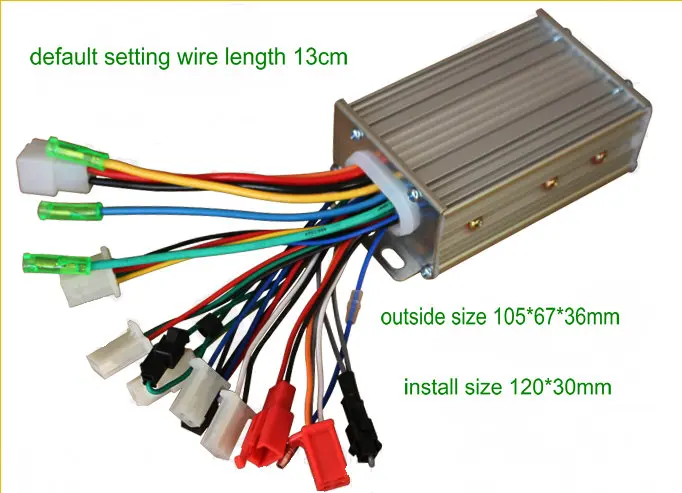 24v36v48v60V64V250w350w BLDC контроллер 6mosfet EBS тормоза для электрического велосипеда скутера