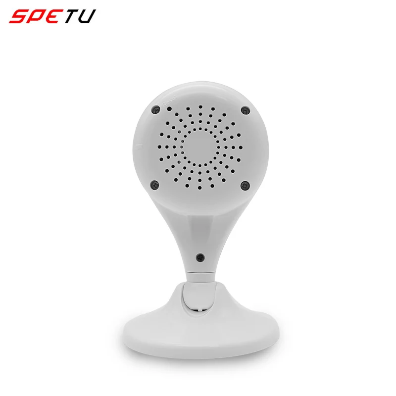 Smart wifi Camera Indoor IP Security Surveillance System with HD 2.0MP Night Vision for Home/Office/Baby/Nanny/Pet Monitor White