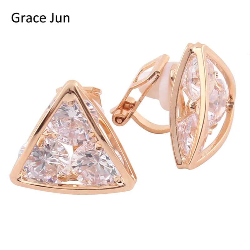 gold plated cubic zirconia earrings  (4)