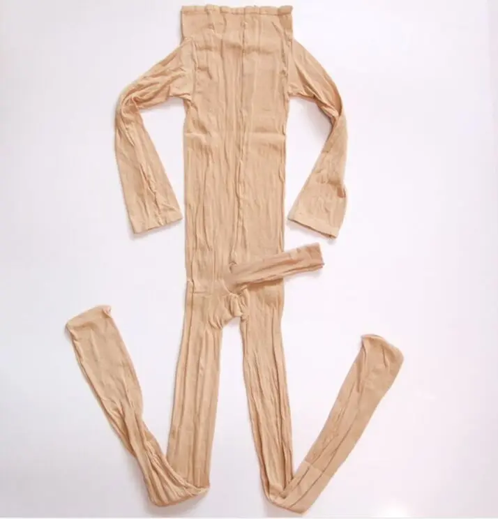 High-end Men's High Elastic soft thin Body Stockings sexy lingerie Male Dance long sleeve Teddies & Bodysuits 5 Color