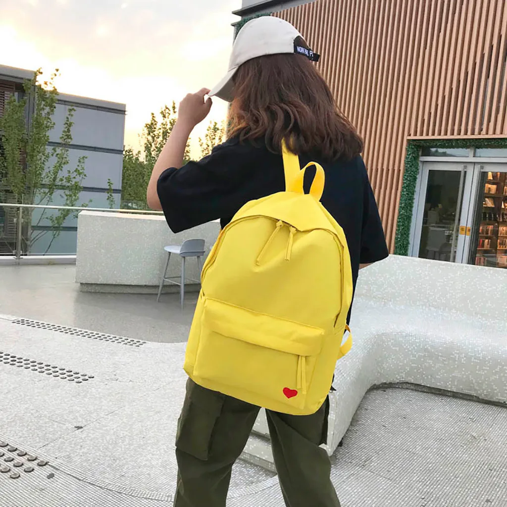 

New waterproof women backpack Japan style Solid Backpacks Mochila Feminina Mujer Travel bag Teenage Girls Schoolbag 7.2
