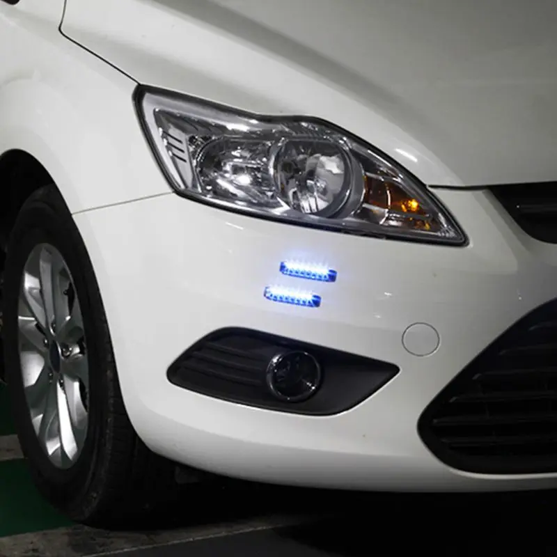  Anti Collision Car-styling Auto Atmosphere Light Car Door Lights Solar LED Flashing Lamp LED Warnin - 33015876782