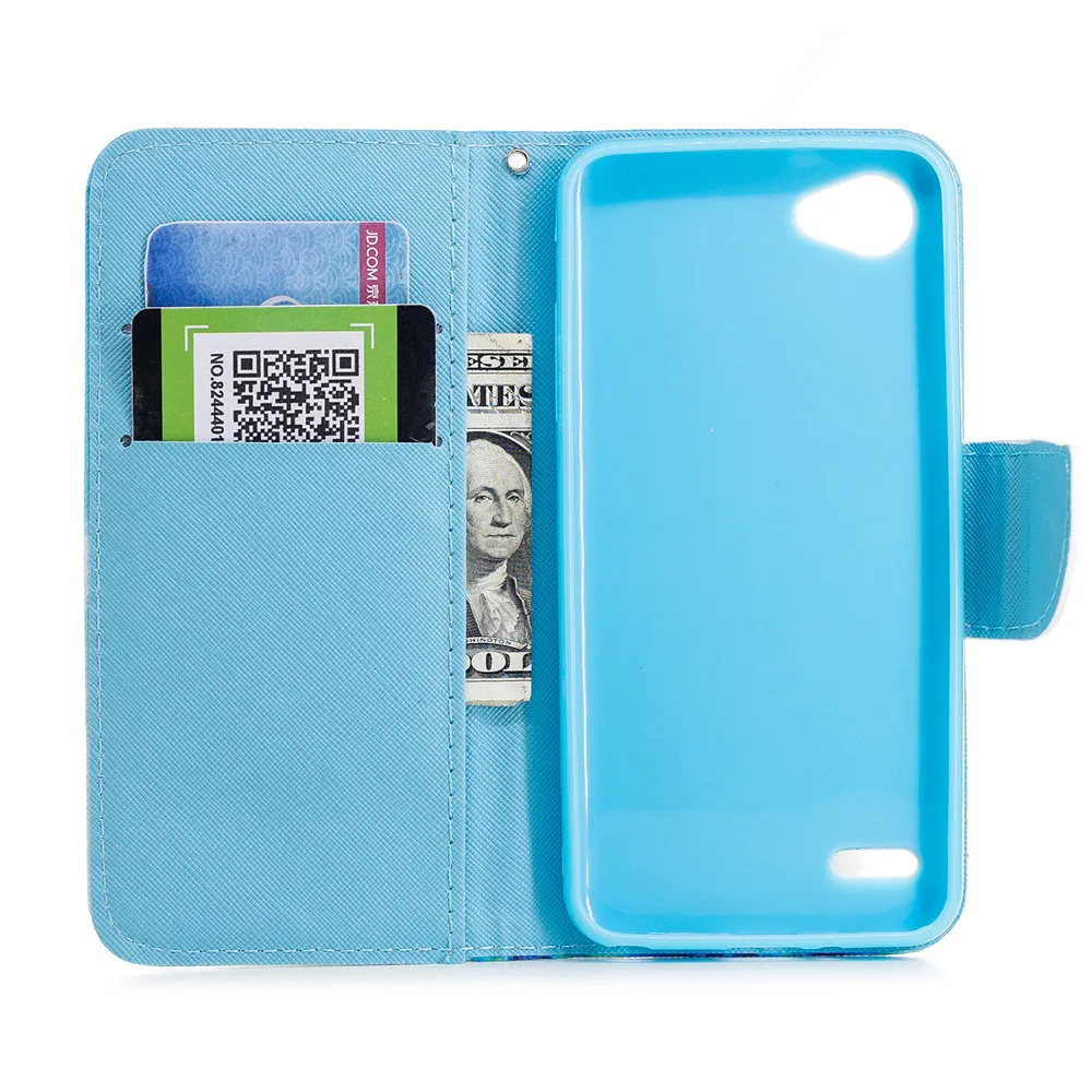 Чехол-бумажник для LG Q6 Stylo 3 LS777, кожаный чехол с Откидывающейся Крышкой, отделениями для денег, фотографий, карт, функцией подставки