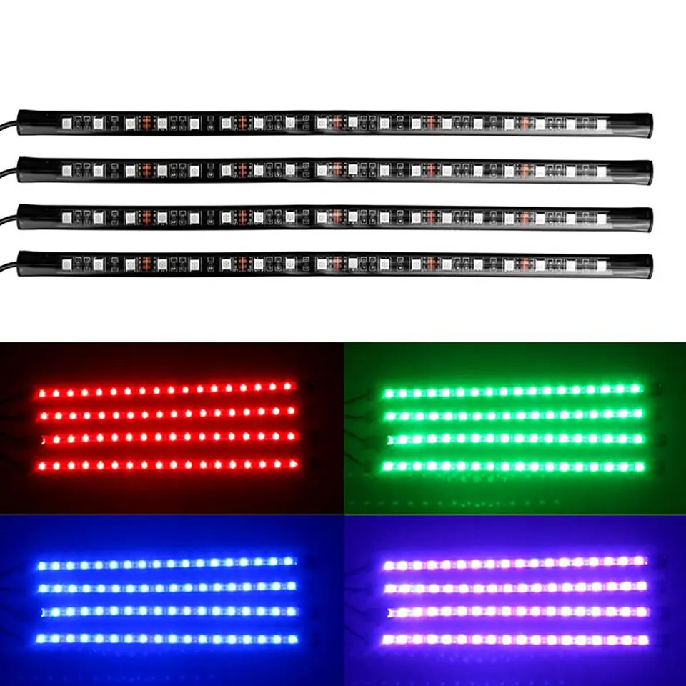 SPEVERT DC 12 В 10 Вт беспроводная ИК звуковая активация автомобильный Стайлинг RGB