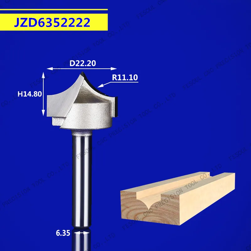 12,7 мм shank-1PCS, станок с ЧПУ деревообрабатывающий фрезерный станок, вольфрамовая твердосплавная Концевая фреза, NeedleNose Гравировальный Бит, МДФ, Деревянный инструмент