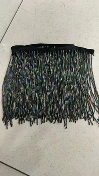 

S-102510 special 5yards beads tassel fringe for wedding decoration dress