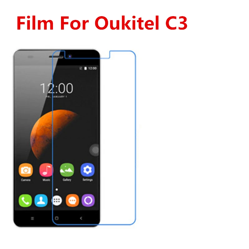 5 Pcs Ultra Thin Clear HD LCD Screen Guard Protector Film With Cleaning Cloth Film For Oukitel