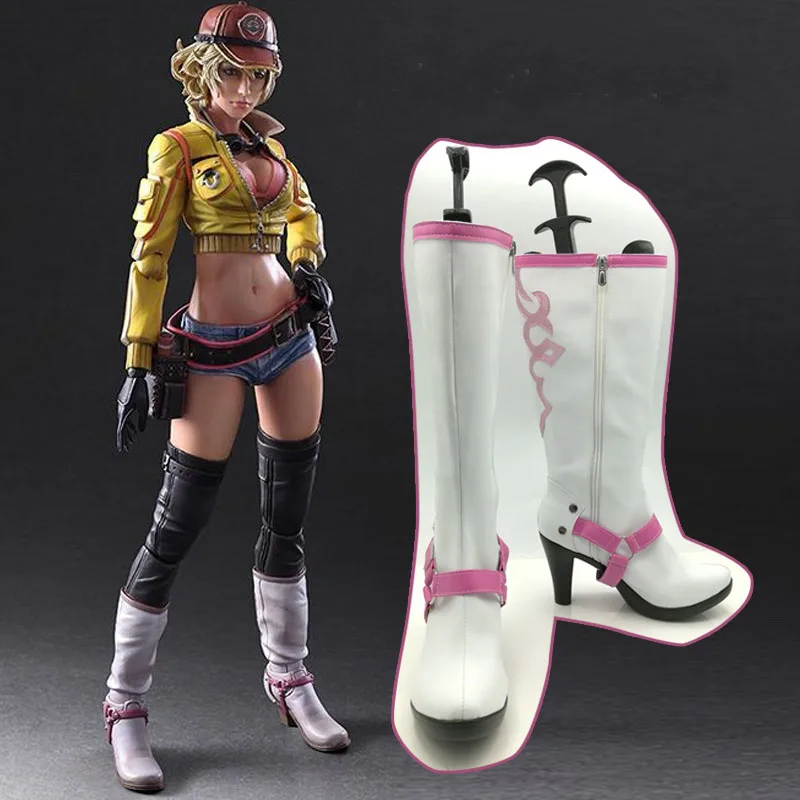 New Final Fantasy XV Cindy Aurum Cosplay Shoes Anime Boots high quality Tailor-Made New Final Fantasy XV Cindy Aurum Cosplay Shoes Anime Boots high quality Tailor-Made