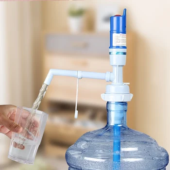 

Electric Battery-Operated Pump Convenient Dispenser Bottled Drinking Water Pump With Press Switch 0.9-1.0 Gallon/min