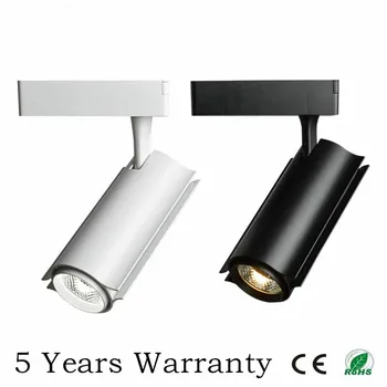 

30W COB LED Track Light Bulb LED Chip LED Spot light AC85-265 Volt LED Wall Track Lighting Free Shipping